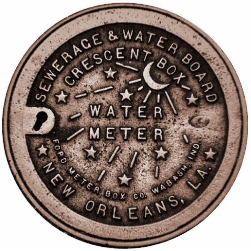 NOLa Water Meter Cover Cutout