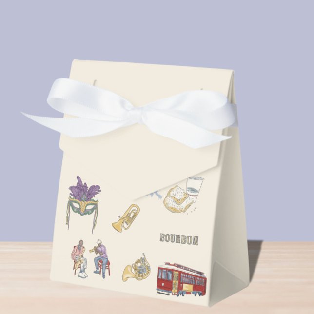 Nola Watercolor  Favor Boxes (Creator Uploaded)