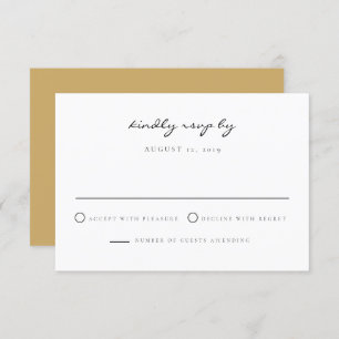 Nola - Watercolor New Orleans Wedding RSVP Card