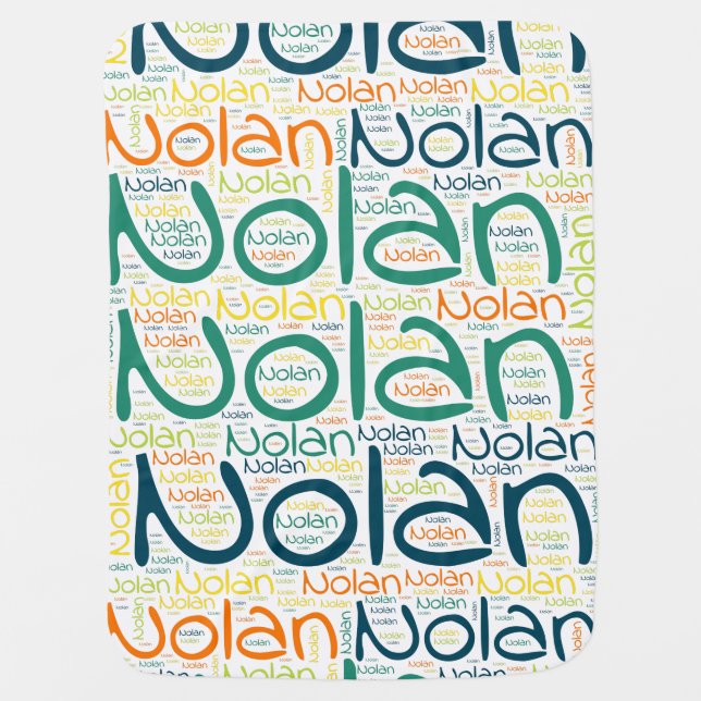 Nolan Baby Blanket (Front)