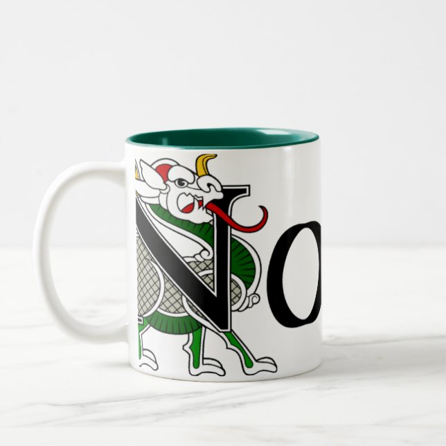 Nolan Celtic Dragon Mug (Left)