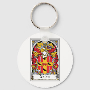 Nolan Family Crest Keychain