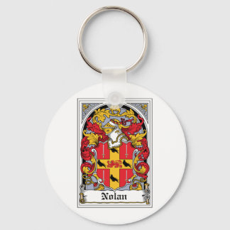 Nolan Family Crest Keychain