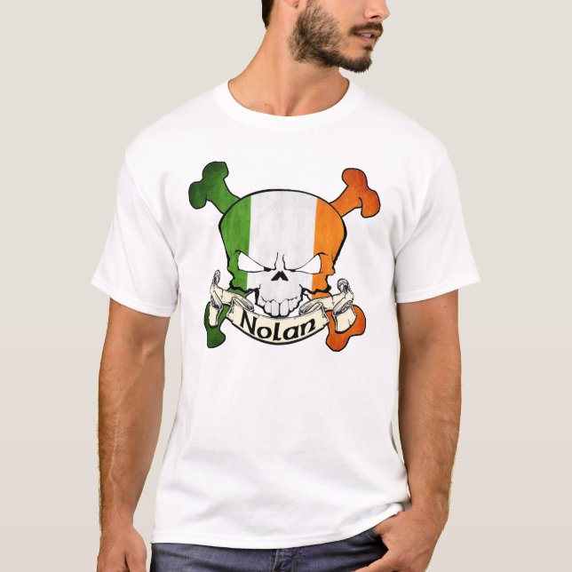 Nolan Irish Skull T-Shirt (Front)