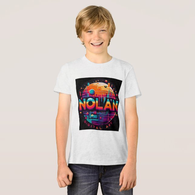 Nolan t-shirt Tri-Blend shirt (Front Full)
