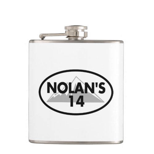 Nolans 14 Colorado Oval Flask