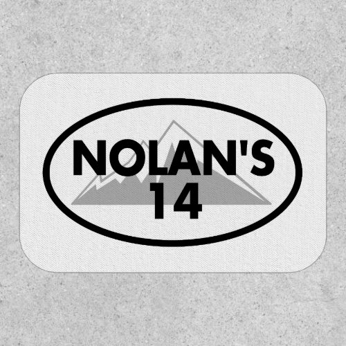 Nolans 14 Colorado Oval Patch