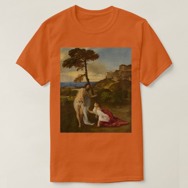 Noli me Tangere 1514 By Titian T-Shirt (Design Front)
