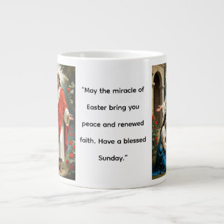 Noli Me Tangere Image and Greetings Giant Coffee Mug