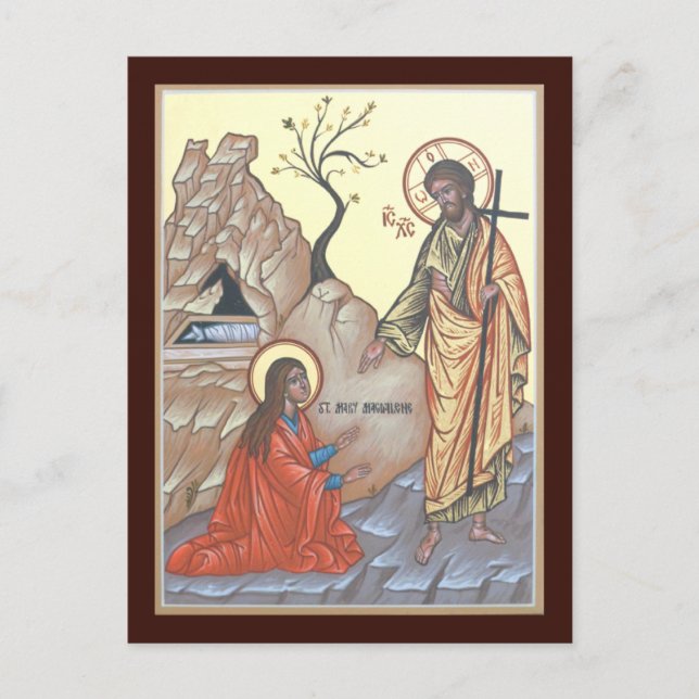 Noli Me Tangere Prayer Card (Front)