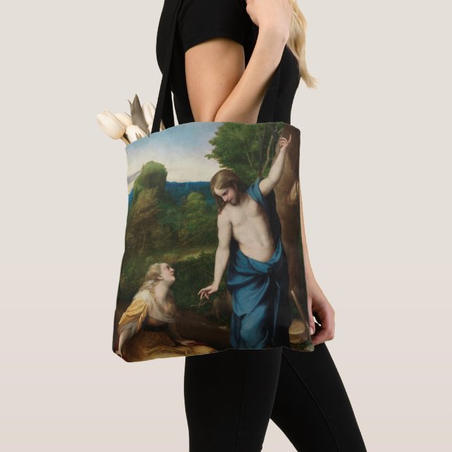 Noli me tangere tote bag (Close Up)