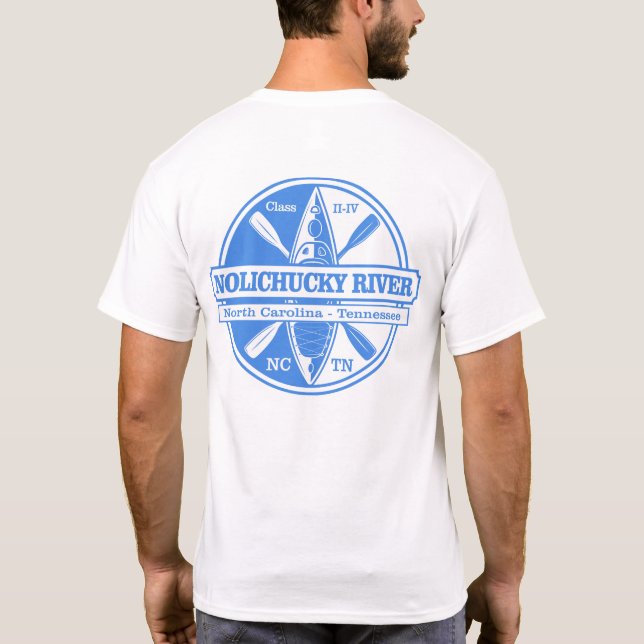 Nolichucky River (K3) T-Shirt (Back)