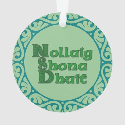 Nollaig Shona Dhuit - Irish Christmas Decoration