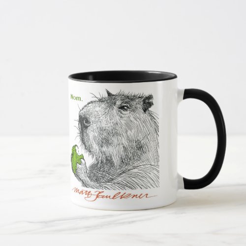 Nom Capybara Mug