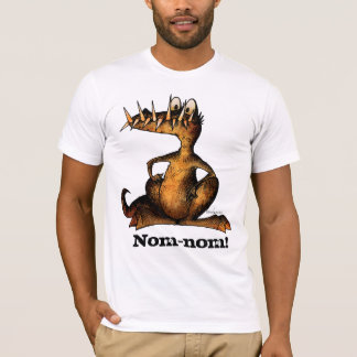 Nom-nom Funny Monster Crocodile T-Shirt