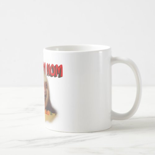 nom nom nom coffee mug