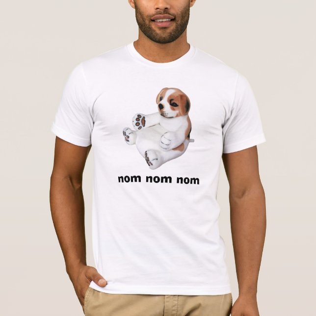 Nom Nom Nom Puppy Shirt (Front)