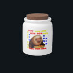 nom nom nom sloth candy jar<br><div class="desc">Slothie smiling while he's eating delicious things Thank you Jill for the idea , I didn't know how to reply :)</div>