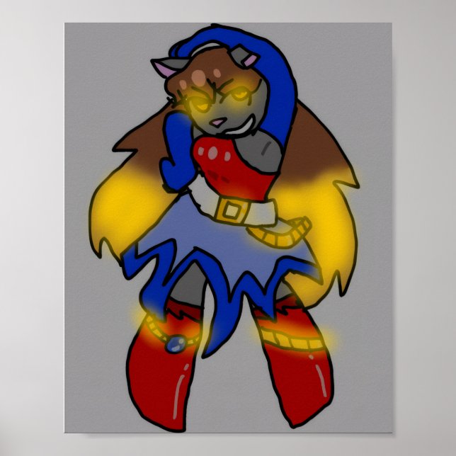 Noma Kai the cat Poster (Front)