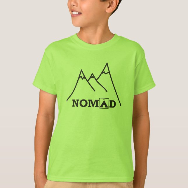Nomad Explorer Kids Tee (Front)