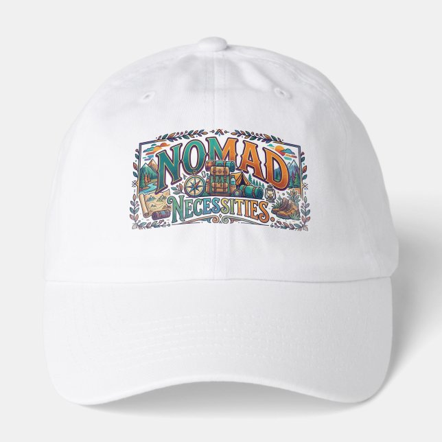 Nomad Necessities T-Shirt Hat (Front)