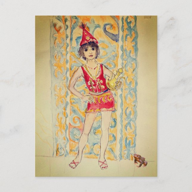Nomadic art postcard (Front)