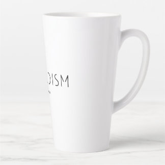 Nomadism Records Black Logo Latte Mug
