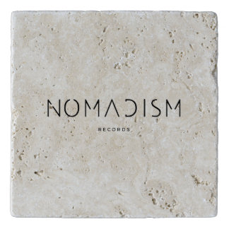 Nomadism Records Black Logo Trivet