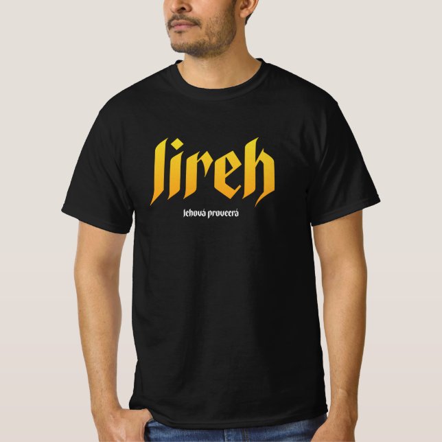 nombres de Dios, Yahweh, hebrew T-Shirt (Front)