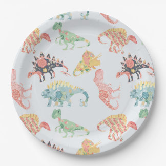 Nomi's Dinosaurs 9 in. Party Plates