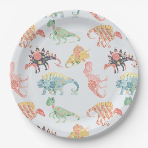 Nomis Dinosaurs 9 in Party Plates
