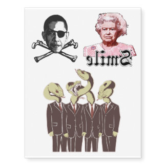 NoMorePolitics Designs Temporary Tattoos