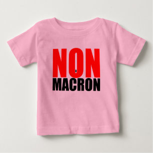 NON à MACRON Baby Girl T-shirt