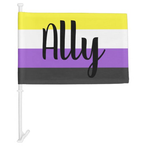 Non_binary Ally flag