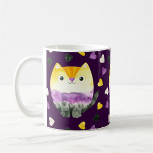Non-Binary Cat Mug