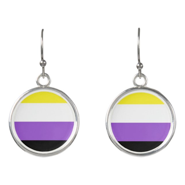 Non-binary earrings (Front)