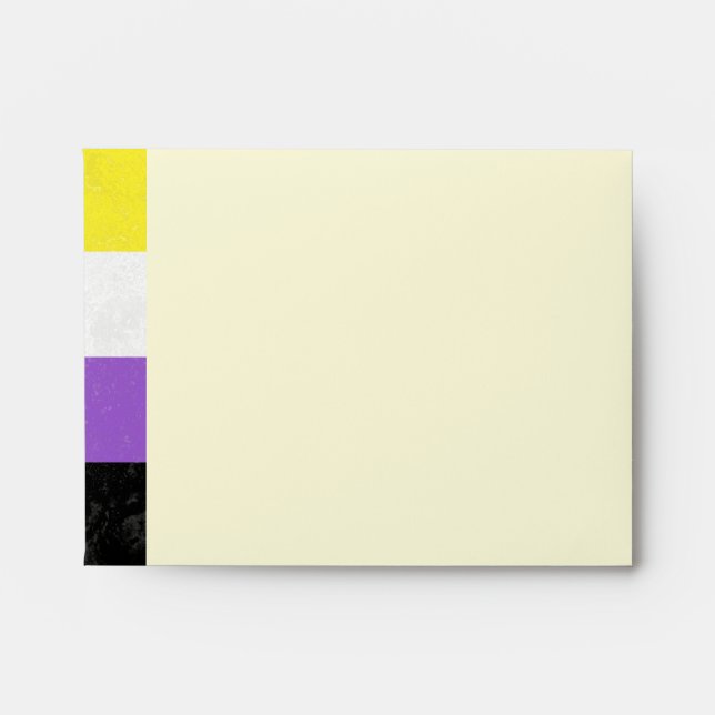 Non-Binary  Envelope (Front)