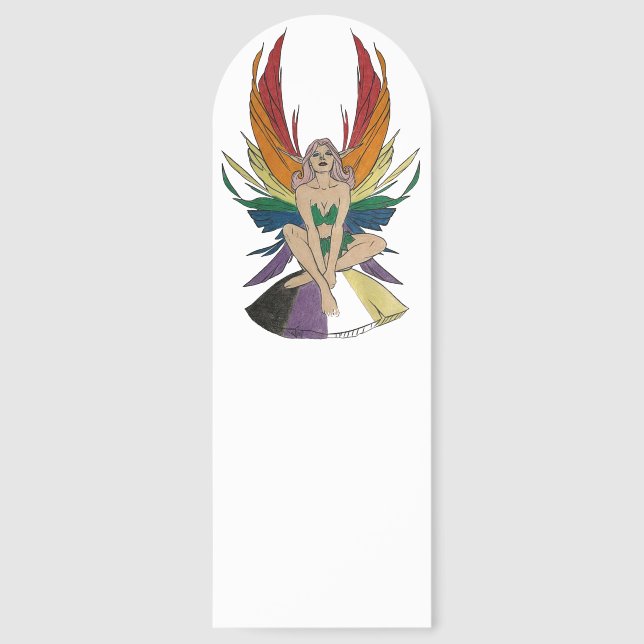 Non-binary Faerie Bookmarks (Front)