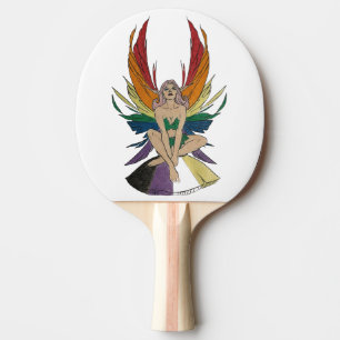 Non-binary Faerie Ping Pong Paddle