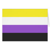Non-Binary Flag Cards (Front Horizontal)