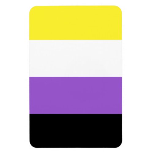 non binary flag magnet