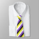 Non-Binary Flag Neck Tie Non-Binary Flag Neck Tie