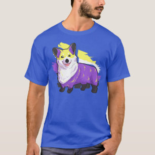 Non-binary Gifts, Non-binary Corgi, Lgbt Agender S T-Shirt