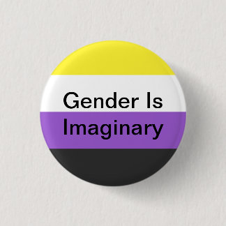 Non-Binary Pin Gender is Imaginary