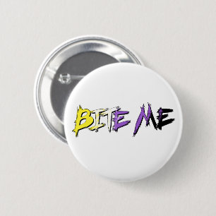 Non-Binary Pride Bite Me Button