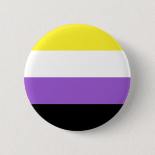 Non Binary Pride Button