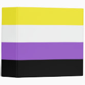 Binder Sport With Non Binary Flag