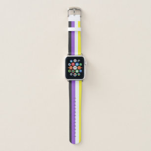 Non-Binary Pride flag Apple Watch Band