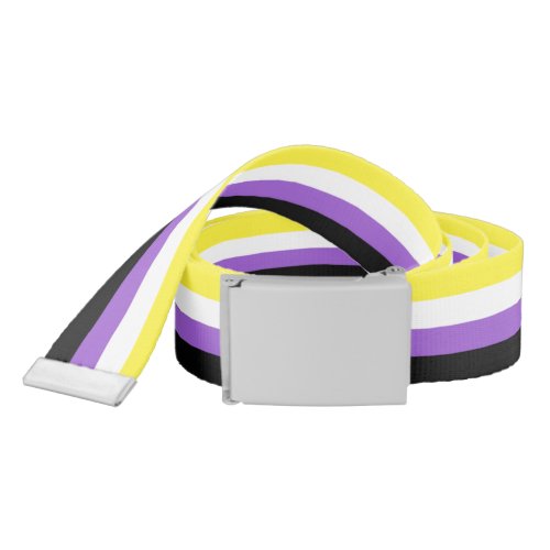 Non Binary Pride Flag Belt