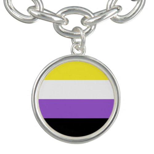 Non Binary Pride Flag Bracelet